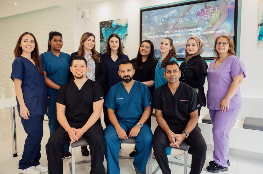 Bayswater dental surgery team photo